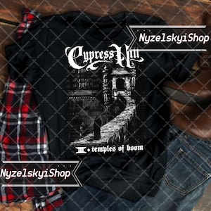 Vintage Cypress-Hill III Temples of Boom T-Shirt Tee Vintage Funny Gift Men Women Shirt Cypress Hill 1995 III Temples of Boom  T-Shirt