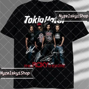 Tokio Hotel Unisex Vintage Tokio Hotel Band Shirt Tokio Hotel Band Shirt Retro Tokio Hotel Band Graphic Tee Tokio Hotel