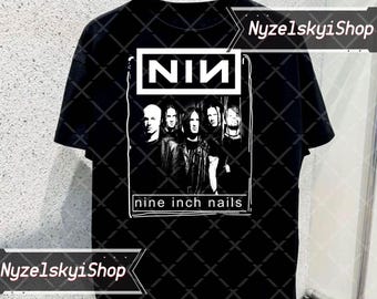 Vintage 1995 Nine Inch Nails T-shirt - Etsy