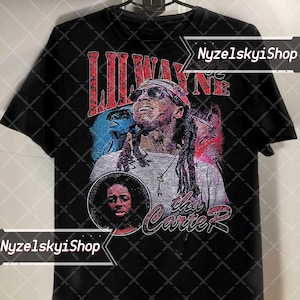 Lil Wayne 90’s Rap Graphc Tee  Gift For Fan T-Shirt Lil Wayne Graphic T-Shirt Lil Wayne Unisex  Lil Wayne T-Shirt Hip Hop Rap Tee