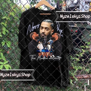 Nipsey Hussle Vintage Tee Nipsey Hussle Shirt Nipsey Hussle Retro Shirt Nipsey Hussle Unisex Nipsey Hussle T-shirt Nipsey Hussle Design