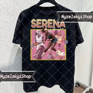 Serena Williams Vintage Shirt Vintage Serena Williams Shirt SERENA WILLIAMS Vintage Shirt Serena Williams Homage Tshirt  Serena Williams Fan