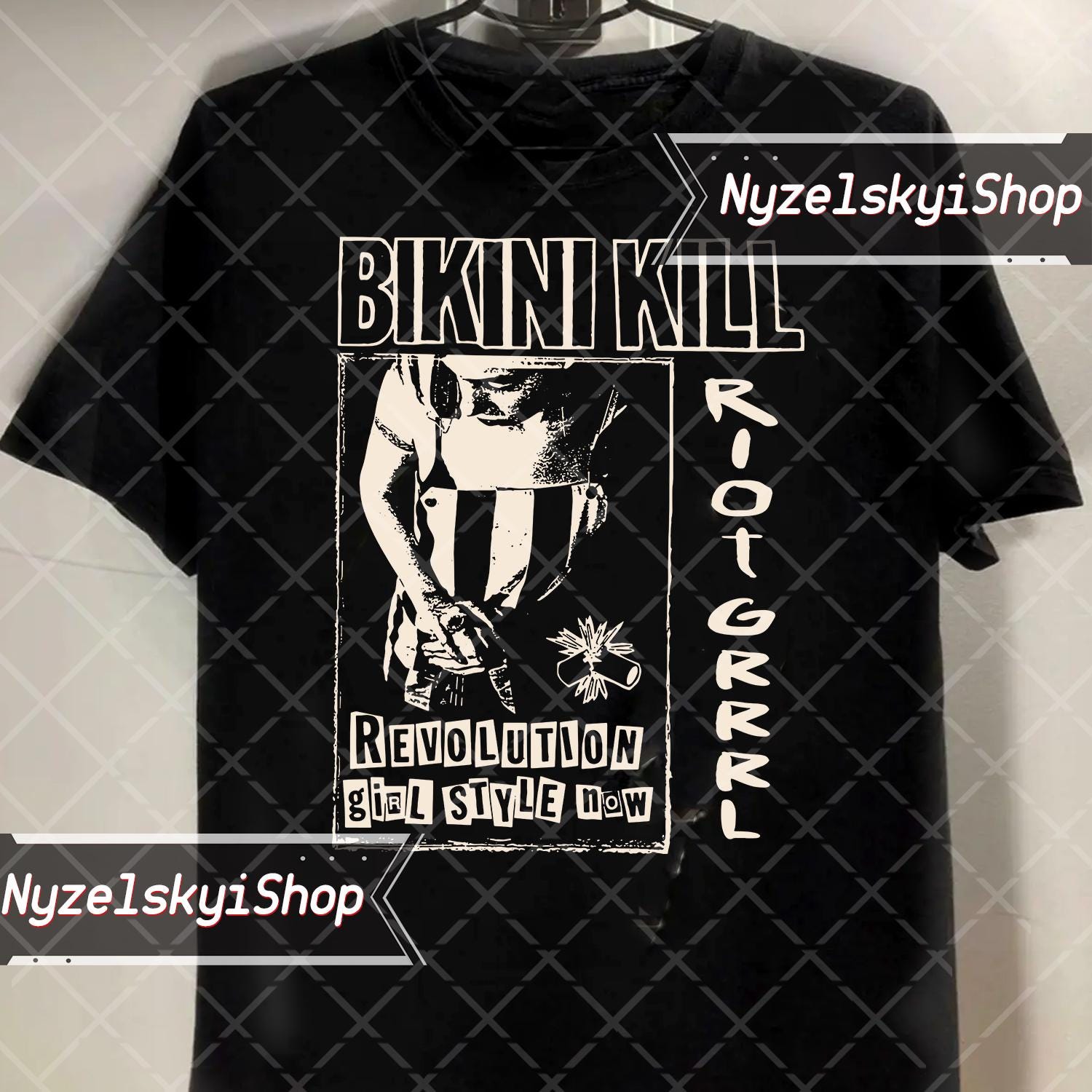 【rurumu:】RIOT GRRRL collage camisole Riot Grrrl Zine Cover