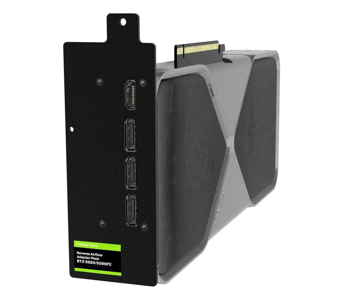 Reverse Airflow Adapter Plate – Compatible With Rtx 5080 | 5090 Fe