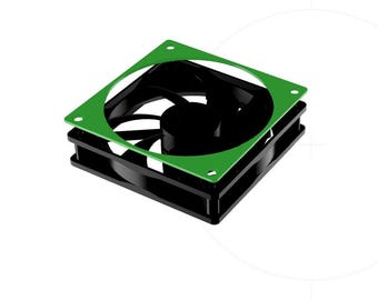 Fan spacer 120mm & 140mm - Choose thickness