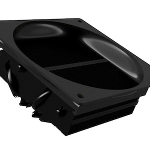 Axp90-X47 | Axp90-X53 Fan Duct For 120Mm | 140 Mm Fan - Custom Size