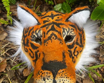 Tiger therian mask