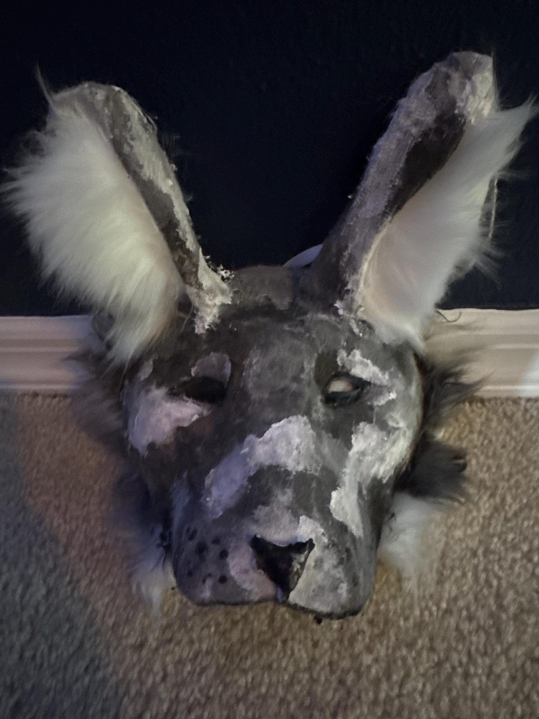 Spotted Rabbit Mask - Etsy
