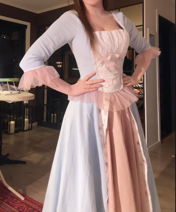 Erika - the princess and the pauper cosplay costume dress