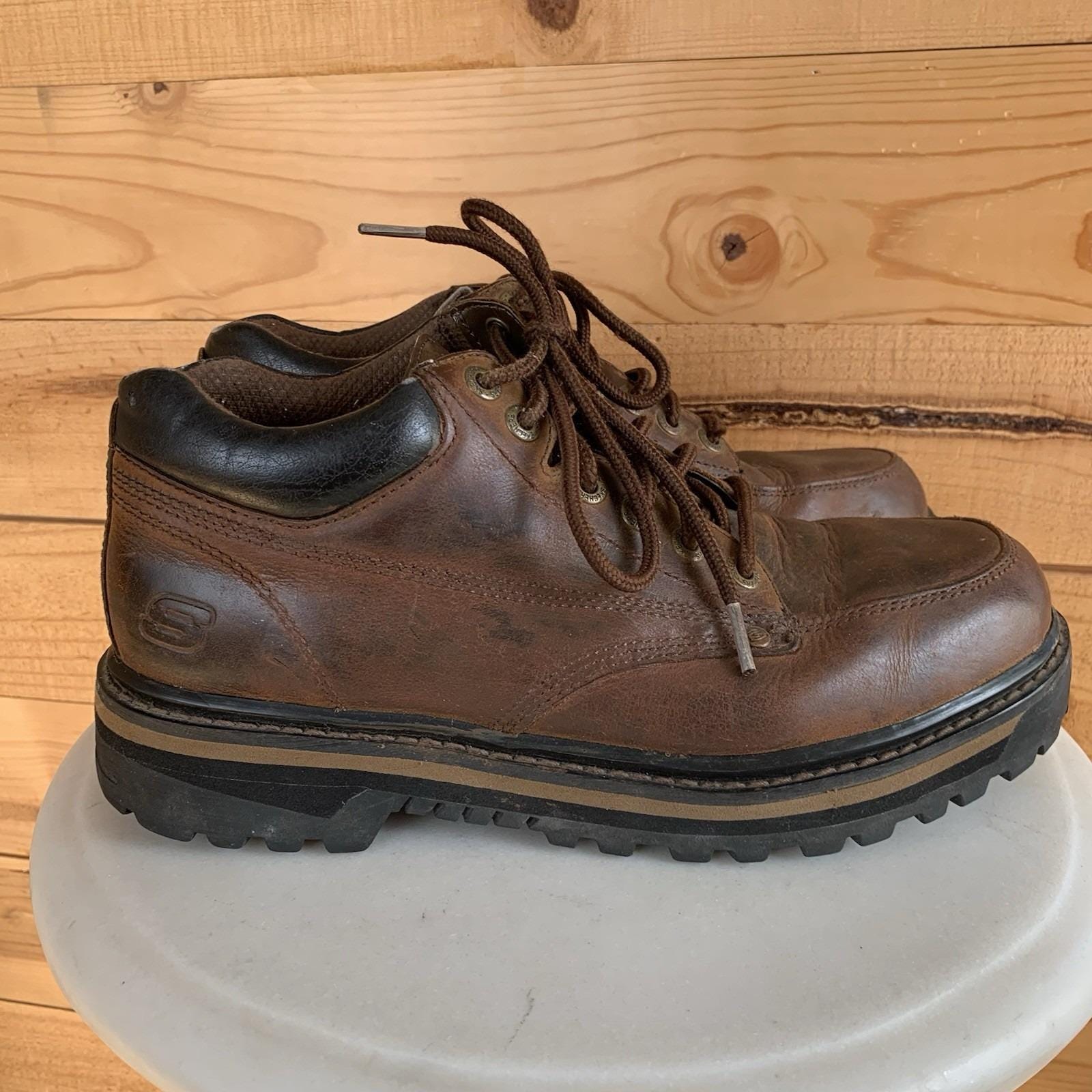 VTG Skechers Mens 10.5 Low Boots Chunky Chukka Y2K Grunge  display picture 1