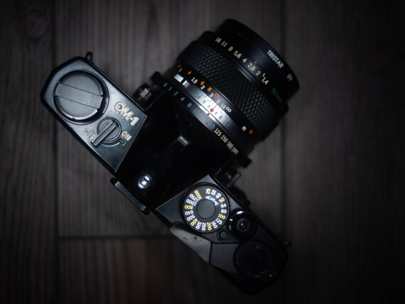 1972 Black Body Olympus OM-1 35mm Film Camera - Etsy