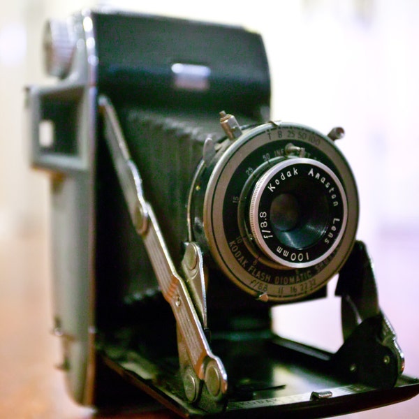 1951 Kodak Tourist Folding Film Camera