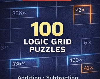 Calcudoku - 100 Advanced Puzzles - Book 1