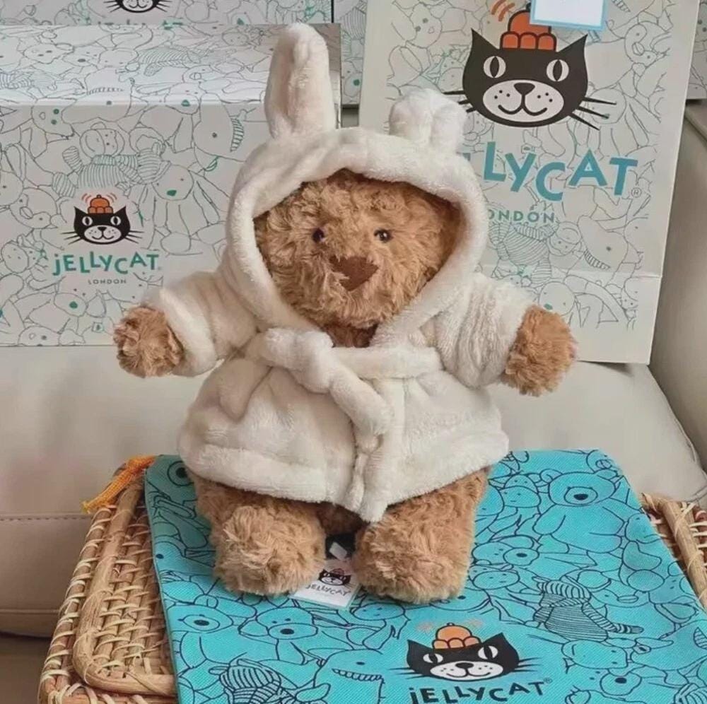 Bathrobe Bartholomew Bear 新品・タグ付き Bartholomew Bear Bathrobe Outfit - Official Jellycat