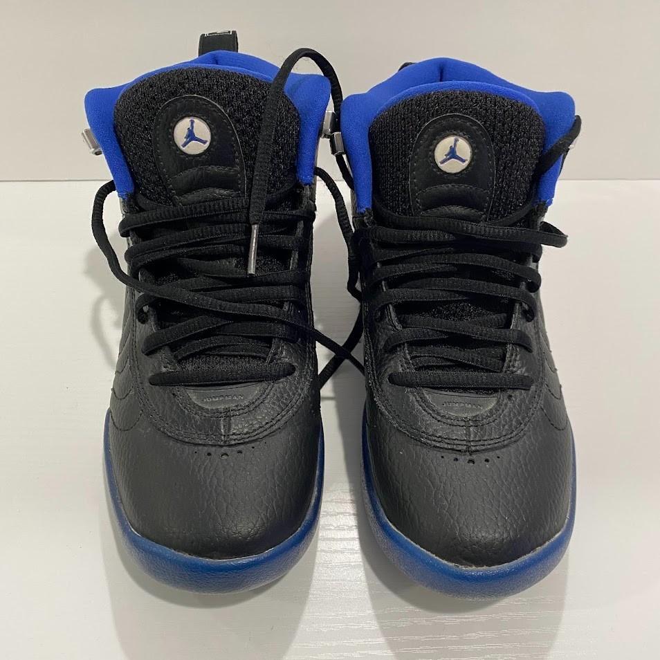 jordan jumpman pro blue and black