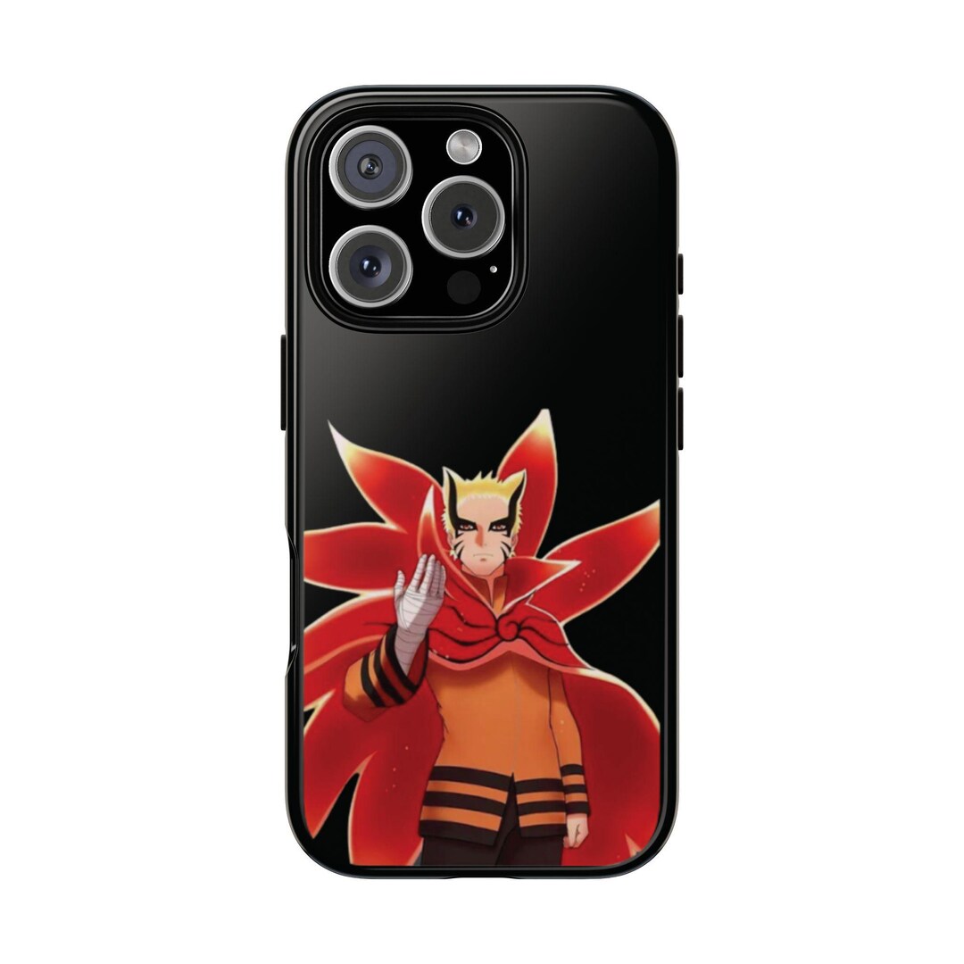 Naruto Baryon Mode Phone Case: Anime Art, Iphone, Samsung, Pixel Cases ...