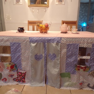 Custom made Tablecloth Playhouse - Cars, Cats, HEARTS, Hats &#39;n&#39; Wellington Boots