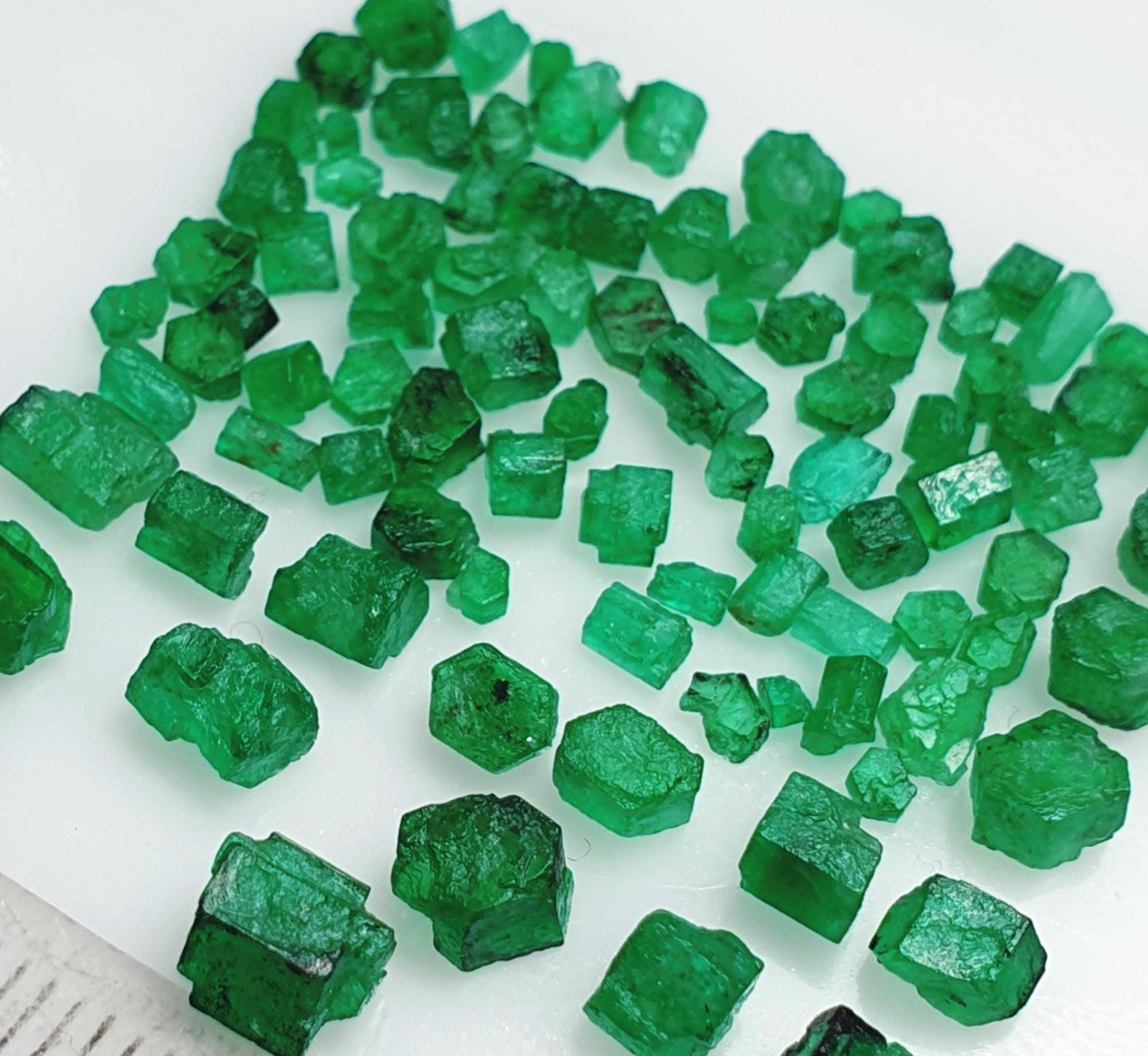 Pokemon Emerald Rough 17 Carat Emerald Facet Grade Rough, Emeralds Crystal/raw Gemstone From ...