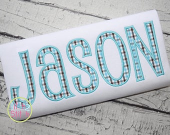 Copycat Applique Font letters A-Z In size(s) 3", 4", 5", 6", 7", & 8" INSTANT DOWNLOAD now available
