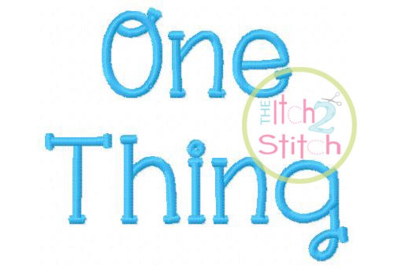 One thing embroidery font 115 20 25   etsy One thing embroidery font 115 20 25   etsy