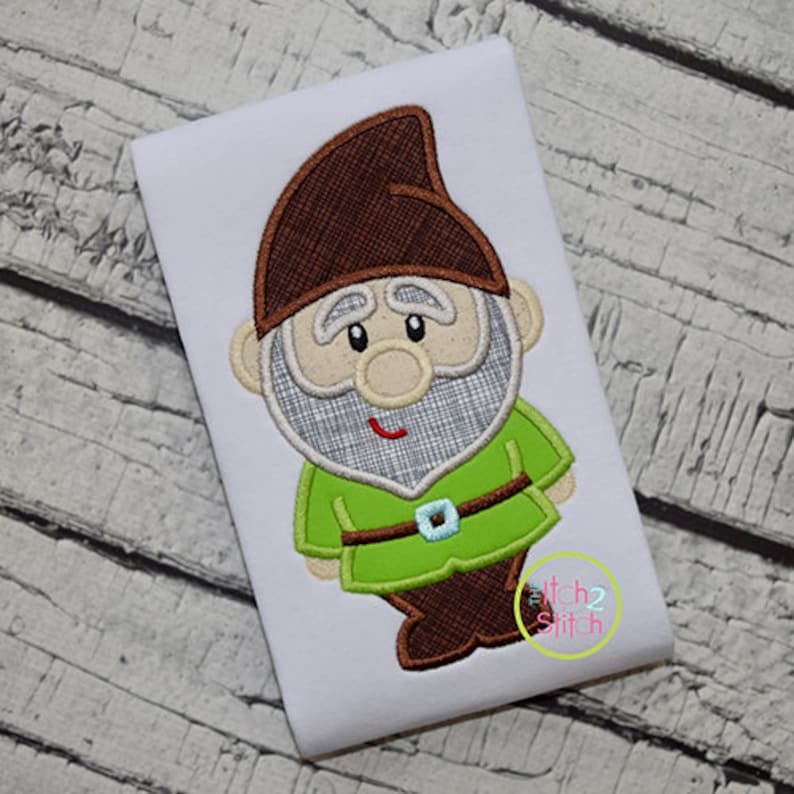 Garden gnome applique set for machine embroidery ten designs  etsy Garden gnome applique set for machine embroidery ten designs  etsy