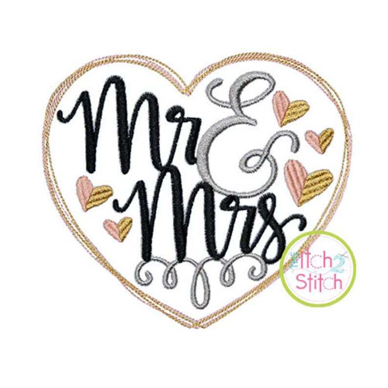 Mr and mrs embroidery design for machine embroidery instant  etsy denmark Mr and mrs embroidery design for machine embroidery instant  etsy denmark