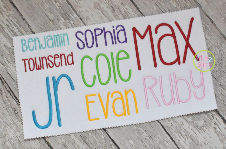 Sneakers Embroidery Font Includes numbers & punctuation Etsy