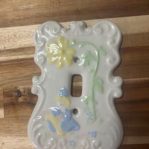 porcelain light switch cover