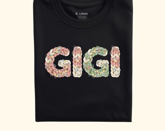 Camiseta Gigi, camiseta Gigi, camiseta Gigi bonita, sudadera Gigi, nuevo regalo Gigi, nueva camiseta Gigi, regalo Mimi, camiseta floral de abuela, regalo Mimi