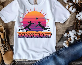Día del juego PNG, Voleibol retro PNG, Camisetas del equipo de voleibol, Camiseta del jugador de voleibol, Camiseta de mamá de voleibol, Camiseta deportiva familiar personalizada a juego