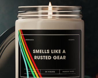 ARC Raiders Candle Smells Like A Rusted Gear, Candle Gift
