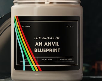 ARC Raiders Candle Aroma Of An Anvil Blueprint, Candle Gift