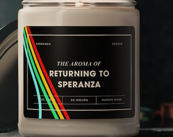 ARC Raiders Candle Aroma Of Returning to Speranza, Candle Gift