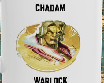 Marvel Rivals Chadam Warlock meme mug, funny Adam Warlock gift mug