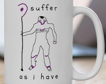 Overwatch Winton series Ramattra mug, handmade Ramattra design