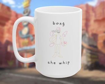 Overwatch Winton series Lifeweaver mug, handmade Lifeweaver design