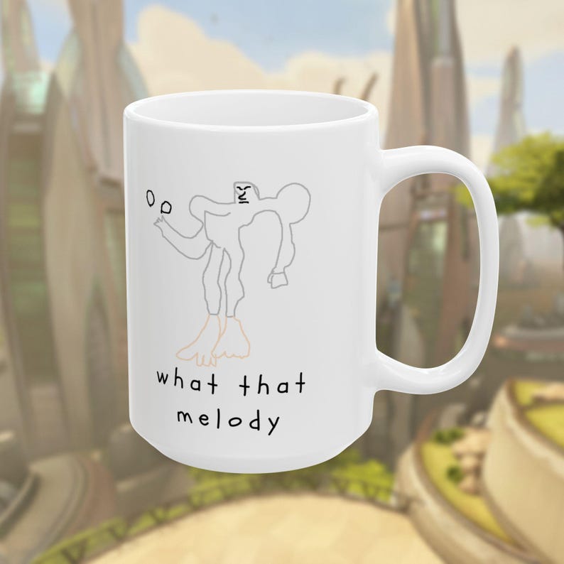 Overwatch Winton series Sigma mug, handmade Sigma design image 4
