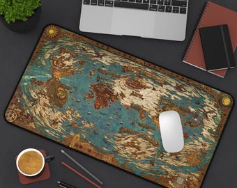 FFXIV Hydaelyn New World Map Desk Mat
