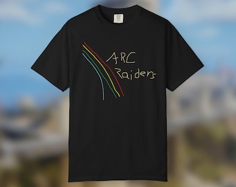 Arc Raiders Hand Drawn Logo Shirt, Comfort Colors Cotton Tee
