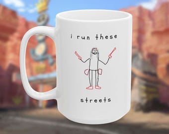 Overwatch Winton series Shion mug, handmade Shion design