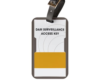 ARC Raiders Key Card Inspired Luggage Tag