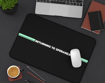 Returning to Speranza Desk Mat, Gaming Mousepad, Office Decor