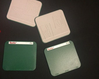 Sizzix Sizzlits replacement alphabet dies for Boxed Brush and Girls Are Weird