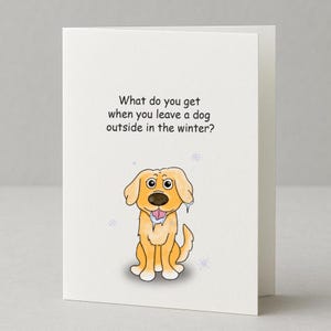 Carte de blague papa fête des pères à imprimer | Carte drôle avec un piment | Pour les papas qui aiment les chiens | avec un Golden Retriever | Téléchargement instantané
