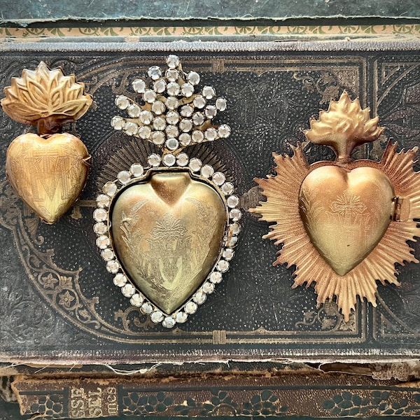 Sacred Heart Rustic trio, 2nds CLEARANCE