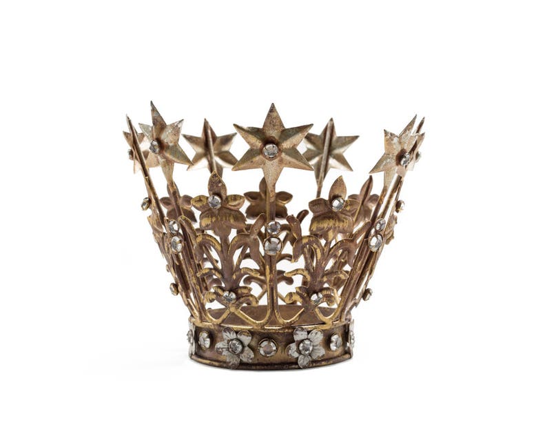 Crown Cake Topper Santos Crown Gold Crown Star Crown 