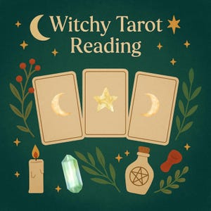Witchy 3 Card Tarot Reading