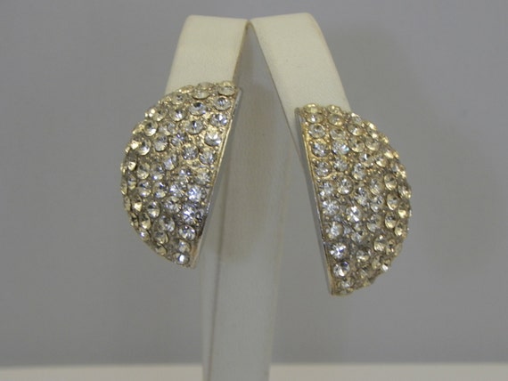 Exquisite Vintage Jay Feinberg Signed Half Moon Rh