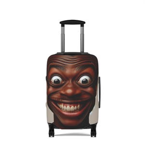 Grappige bagagehoes - reisaccessoire, unieke kofferbeschermer, geweldig cadeau voor reizigers, luchthavenhumor, eigenzinnig reisdecor