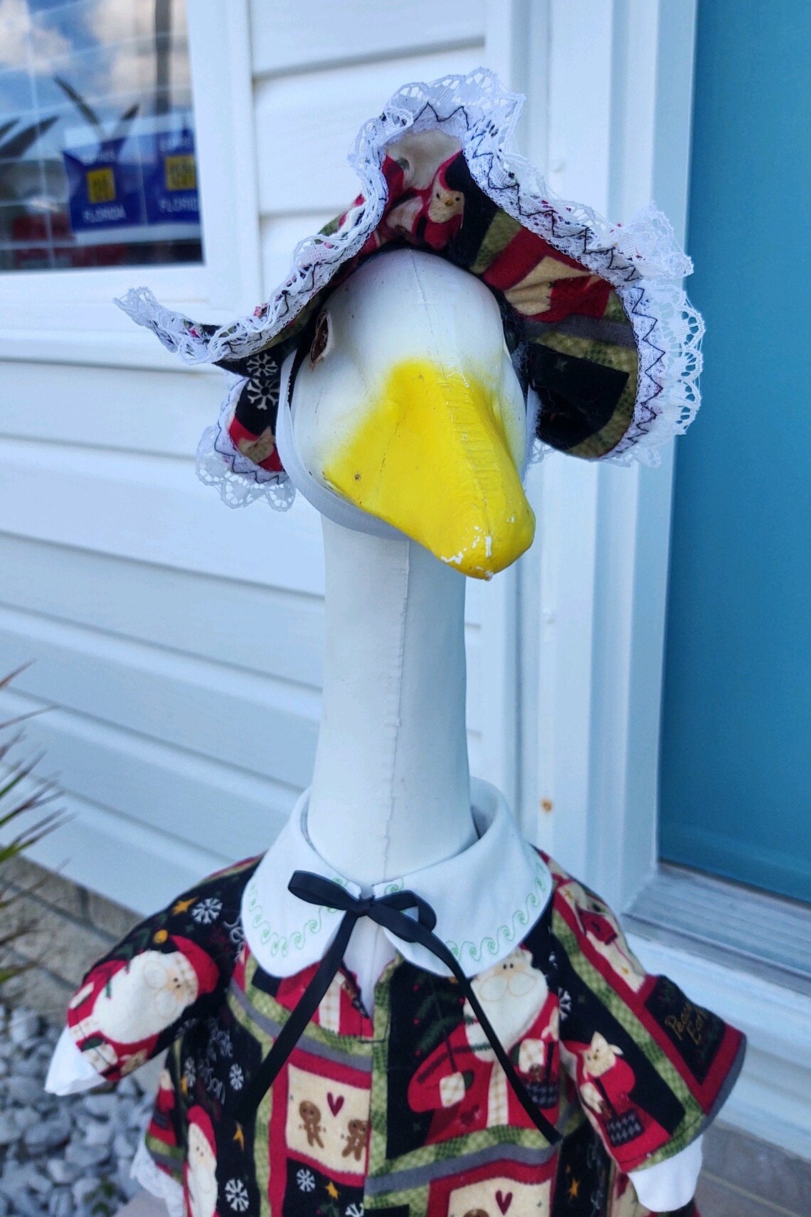 Goose Clothing Christmas Lawn Goose Outfit Celebrate the Etsy